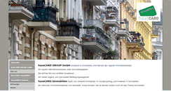 Desktop Screenshot of hauscard-immobilien.de